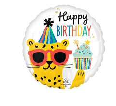 HAPPY BIRTHDAY PARTY ANIMAL CAT 18INCH