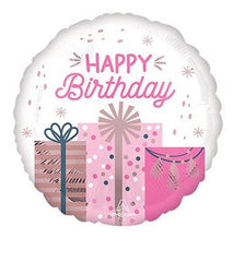 HAPPY BIRTHDAY PINK PRESENTS  18INC