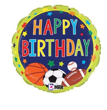 HAPPY BIRTHDAY SPORTS 18INC