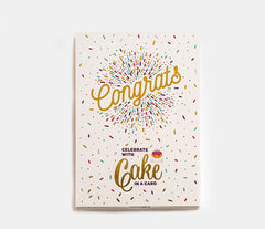 Congrats Cake Card