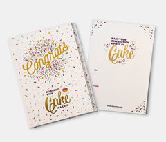 Congrats Cake Card