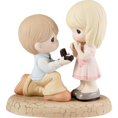 Will You Marry Me?, Bisque Porcelain Figurine