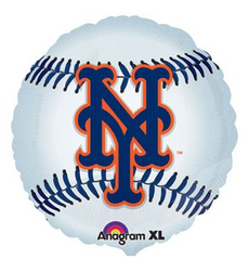 METS BASEBALL MYLAR