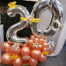 Number Balloon Sculpture