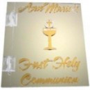 First Communion Sign In Book Gold